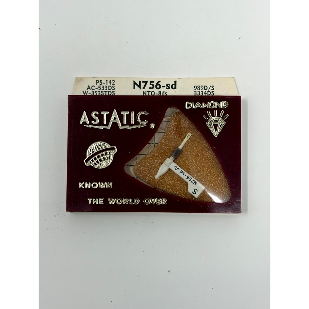 Astatic N756-sd Diamond Phono Needle Replacement Stylus Varco PS-142 AC-533DS